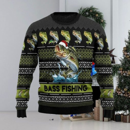 Bass Fishing Ugly Christmas Sweater Special Gift For Men Women