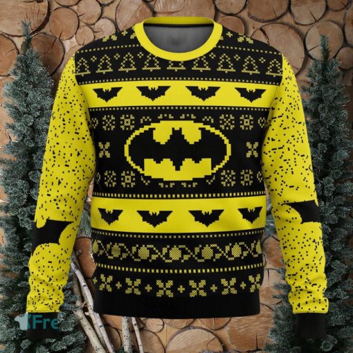 Batman Sweater Xmas Funny All Over Print Gift For Fans Ugly Christmas