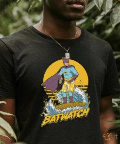 Batman surfing Batwatch Beach Summer cartoon shirt