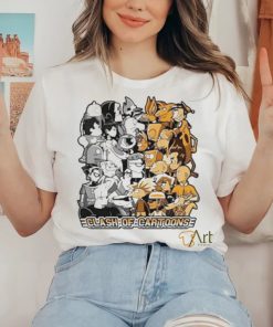 Battle clash of cartoons art design t shirt