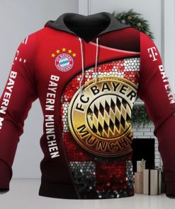 Bayern Munich Red The Bavarians Pullover Hoodie