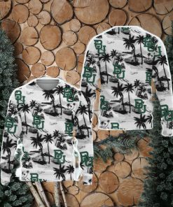 Baylor Bears Tropical Patterns Ugly Christmas Sweater
