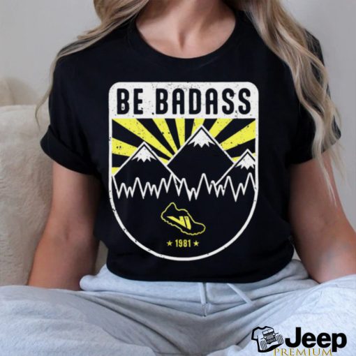 Be Badass VJ logo shirt