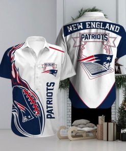 Beach Limited Edition New England Patriots Hawaiian Shirt