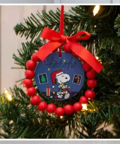 Beaded Snoopy Ornaments