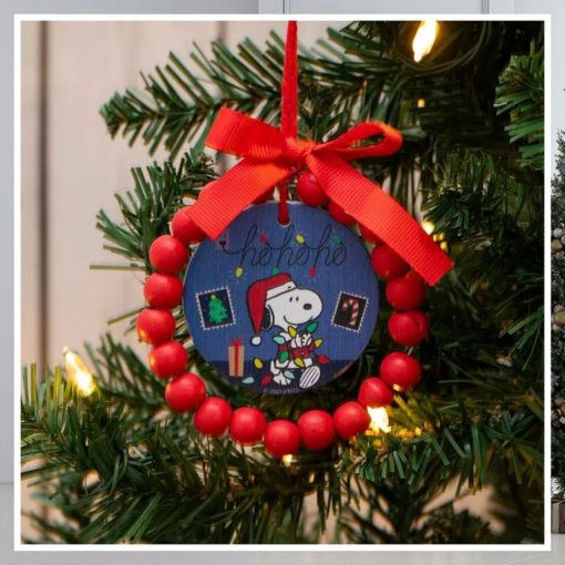 Beaded Snoopy Ornaments