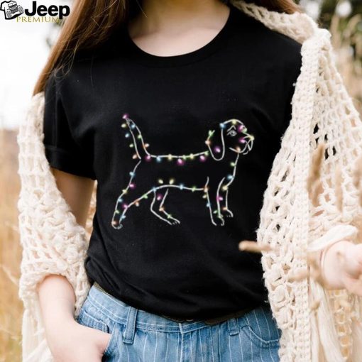 Beagle Christmas Light Funny Beagle Lover Christmas Shirt