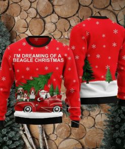 Beagle Ugly Christmas Sweater For Men & Women