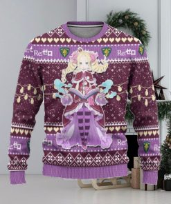 Beatrice Anime Custom Re Zero Xmas Ugly Christmas Sweater Gift For Men Women