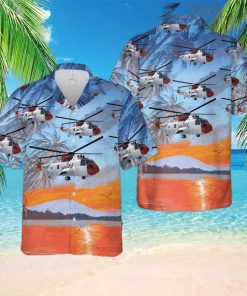 Beautiful Beach Us Navy Sikorsky Seaking Unisex Hawaiian Shirts