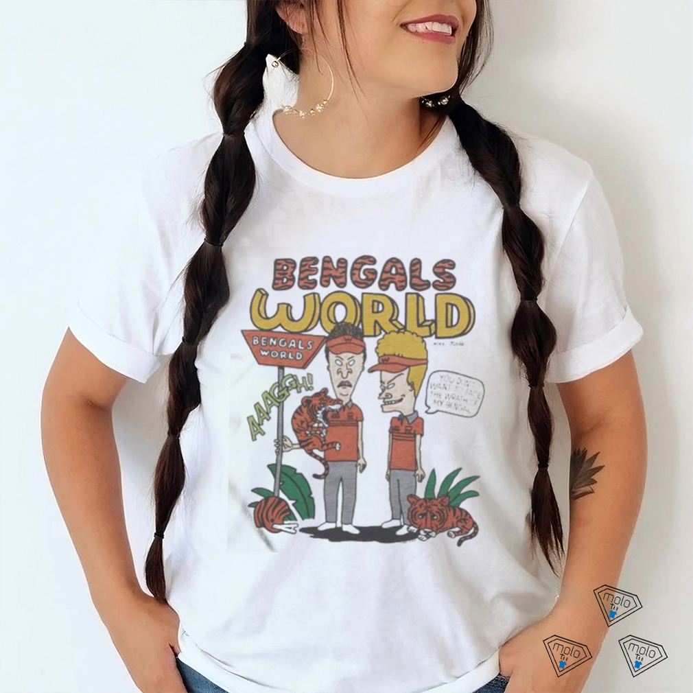 Beavis And Butthead X Cincinnati Bengals World Shirt, hoodie, sweater and  long sleeve