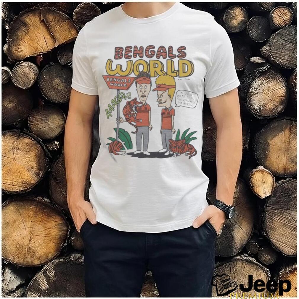 Cincinnati Bengals Beavis And Butthead Bengals World shirt, hoodie