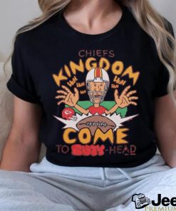 Beavis And Butthead X Kansas City Chiefs Kingdom Shirt