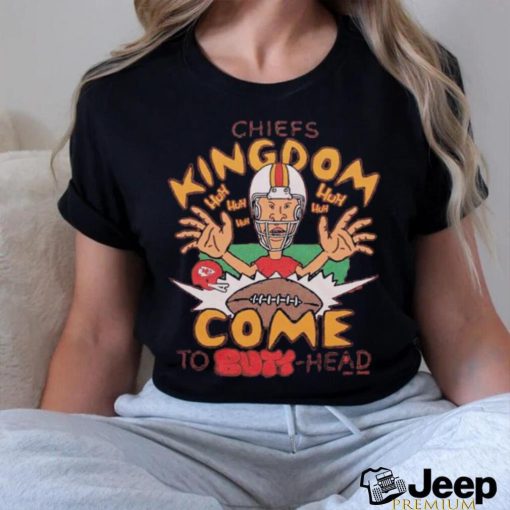 Beavis And Butthead X Kansas City Chiefs Kingdom Shirt