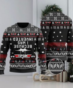 Because I Was Inverted Ugly Christmas Sweater 3D All Over Print Christmas Gift