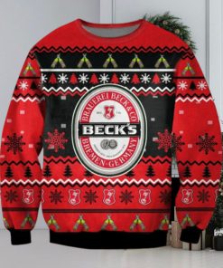 Beck’S Beer Ugly Christmas Sweater