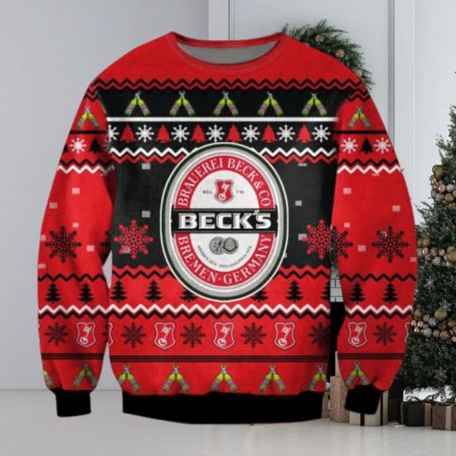 Beck’S Beer Ugly Christmas Sweater