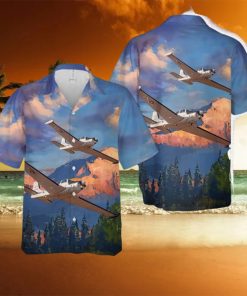 Beechcraft QU 22B Pave Eagle (Beech A36 Bonanza) Hawaiian Shirt Men And Women Gift Aloha Beach Holiday