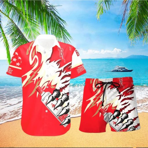 Beefeater Gin Monster Claw Cool Gift Hawaiian Shirt And Shorts Men And Women Summer Gift