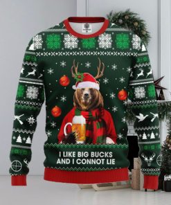 Beer Bear Ugly Christmas Sweater For Men Women