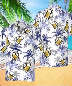 Beer Coconut Tree Hawaiian Shirt