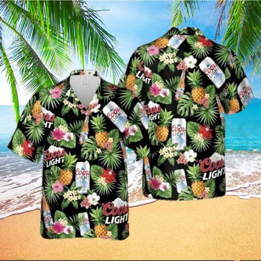 Beer Coors Light Hawaiian Shirt Aloha Shirt Trendy Summer Gift