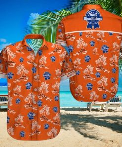 Beer Pabst Blue Ribbon Hawaiian Shirt Aloha Shirt Gift For Beach Trip