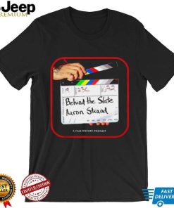 Behind The Slate Aaron Strand logo shirt