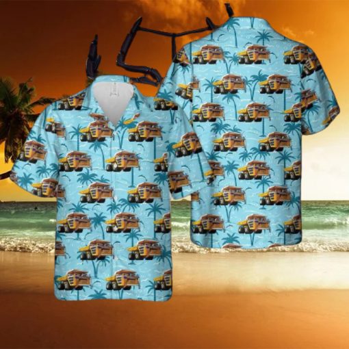 Belaz 75710 Mining Dump Truck Hawaiian Shirt