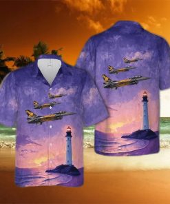 Belgian Air Component Fa 136 F 16am X tiger 31 Tiger Squadron Hawaiian Shirt