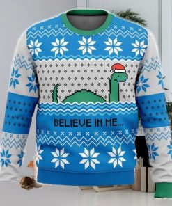 Believe in me…Nessie Ugly Christmas Sweater Funny Gift For Men And Women Fans