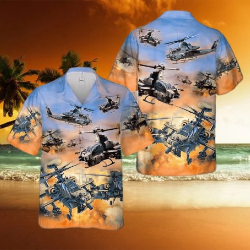 Bell Ah 1z Viper Hawaiian Shirt