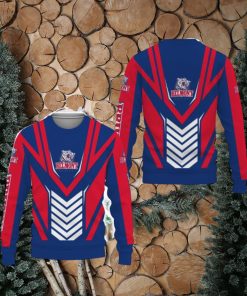 Belmont Bruins American Sports Team Ugly Christmas AOP Sweater