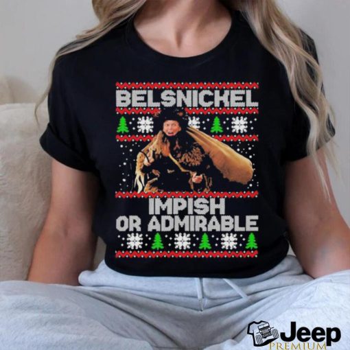 Belsnickel Impish Or Admirable Ugly Christmas Shirt