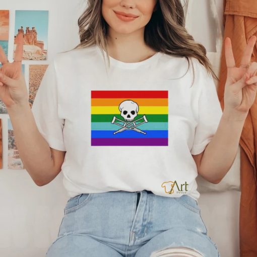 Ben and Alex Jackassworld Lgbtqia Flag 2023 Shirt