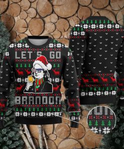 Benjamin Let’s Go Brandon Ugly Xmas Sweater FJB 3D Christmas Sweater