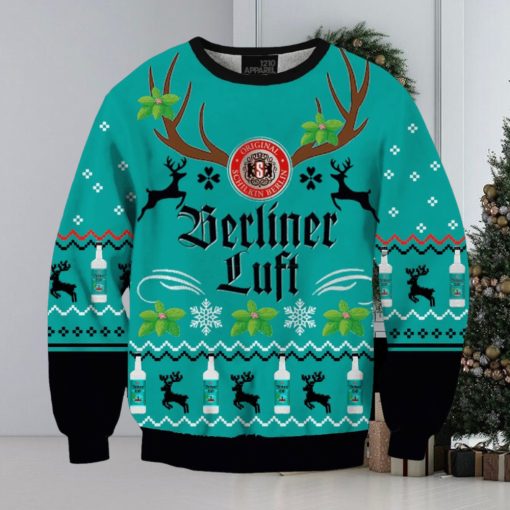 Berliner Luft Mint Liqueur 3D Printed Christmas Sweater