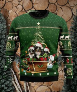 Bernese Mountain Dog Group Ugly Christmas Sweater Gift For Men And Women