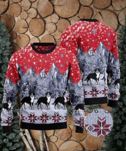 Bernese Mountain Dog Snow Ugly Christmas Sweater Gift Men Women