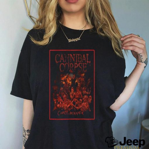 Best Cannibal corpse chaos horrific art poster design t shirt