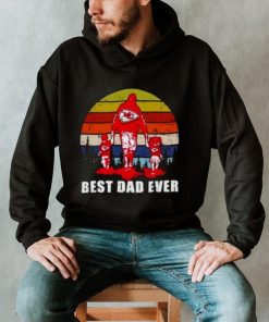 Best Dad Ever Kansas City Chiefs Vintage 2023 Shirt