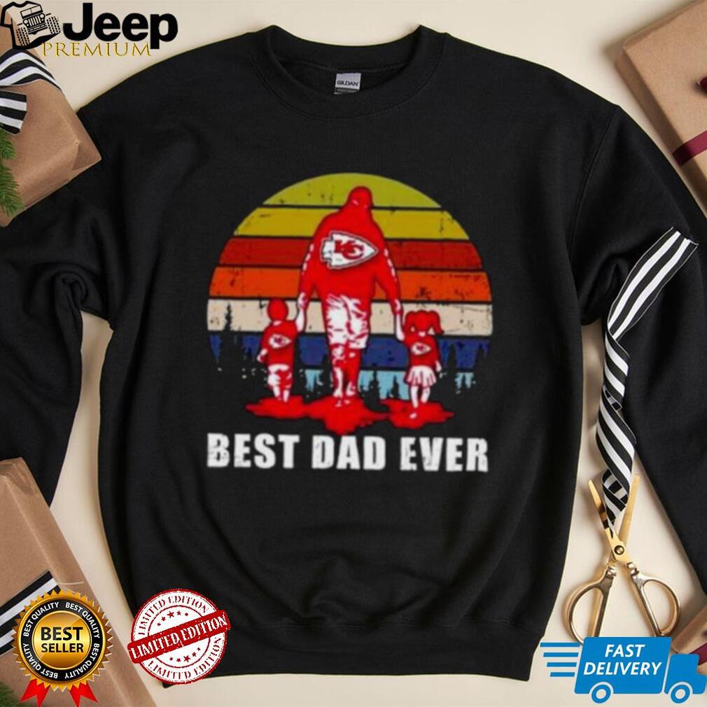 Best Dad Ever Kansas City Chiefs Vintage 2023 Shirt