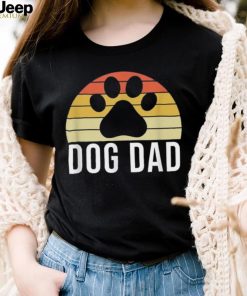 Best Dog Dad Cool Funny Paw Dog Saying Dog Owner Quote Shirt