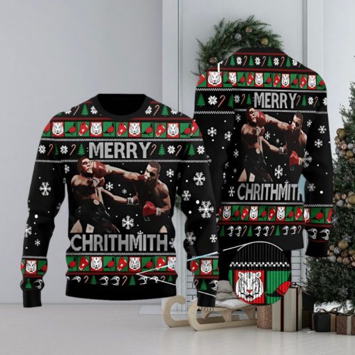 Best Gift 2023 Mike Tyson Ugly Christmas Sweater