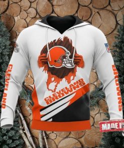 Best Hoodie 3D For Men Cleveland Browns Graphic Gift