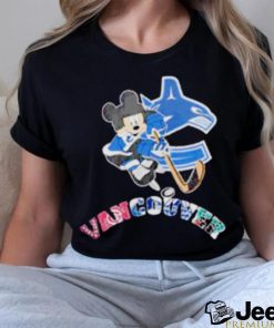 Best Mickey Mouse Vancouver sports teams shirt