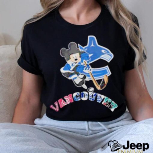 Best Mickey Mouse Vancouver sports teams shirt