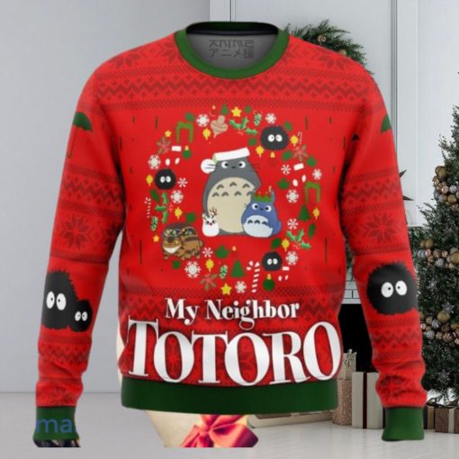 Best Neighbor Totoro Ugly Sweater Christmas Style Gift For Men And Women