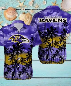 Best SBest Selling Product Baltimore Ravens NFL All Over Printed 3D Hawaiian Shirt