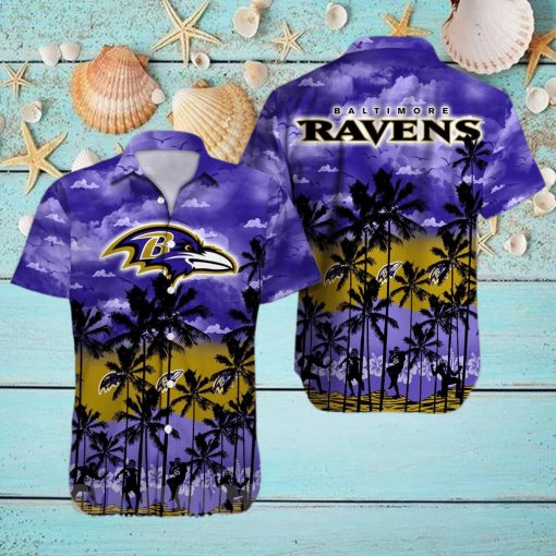 Best SBest Selling Product Baltimore Ravens NFL All Over Printed 3D Hawaiian Shirt